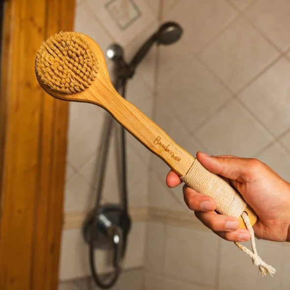Bamboo Dry Brush | Sisal Bristles