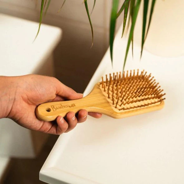 Bamboo Paddle Hair Brush | Adult