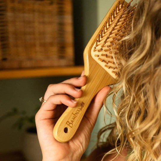Bamboo Paddle Hair Brush | Adult